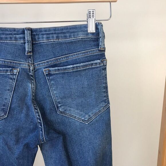 Free People • High Waist Crop Straight Leg Jeans - Picture 5 of 8